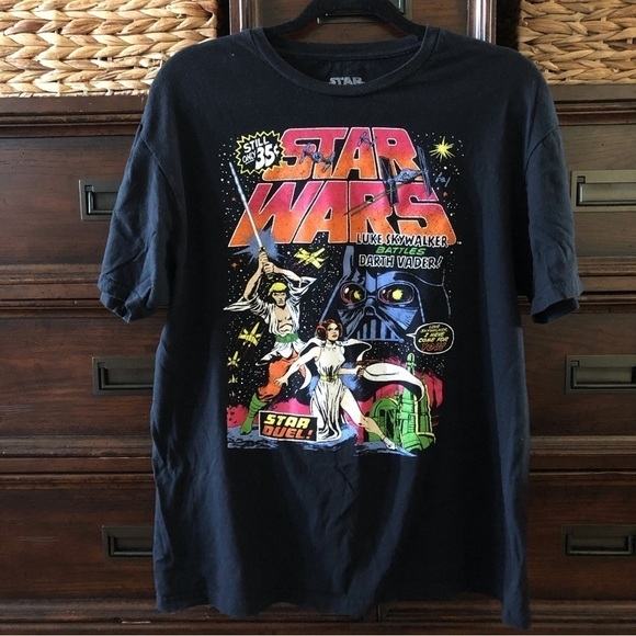 Star Wars Other - Star Wars black short sleeve graphic tee in size L